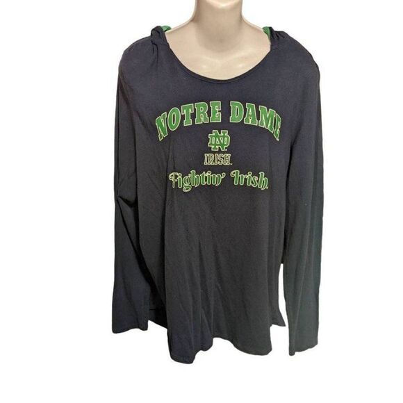 Noter Dame tee shirt hoodie size M by Colosseum - Picture 10 of 13